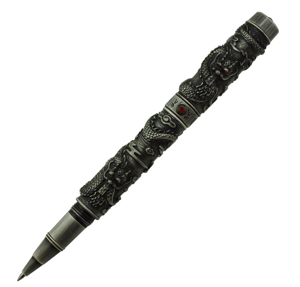 Jinhao ヴィンテージ豪華なローラーボールペンダブルドラ - Vintage Collectible Pens のレビューと価格