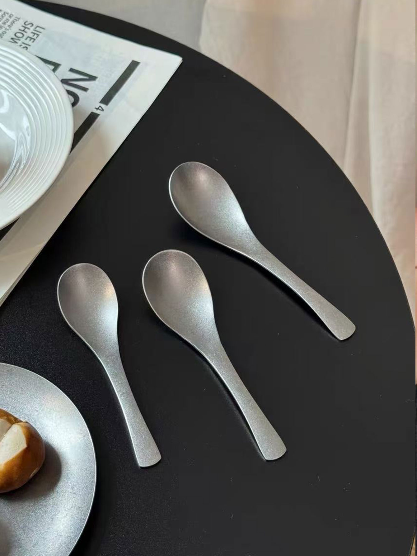 ヴィンテージ風の使い古し風スプーン。304ステンレス製。子供 - Vintage Collectible Spoons のレビューと価格