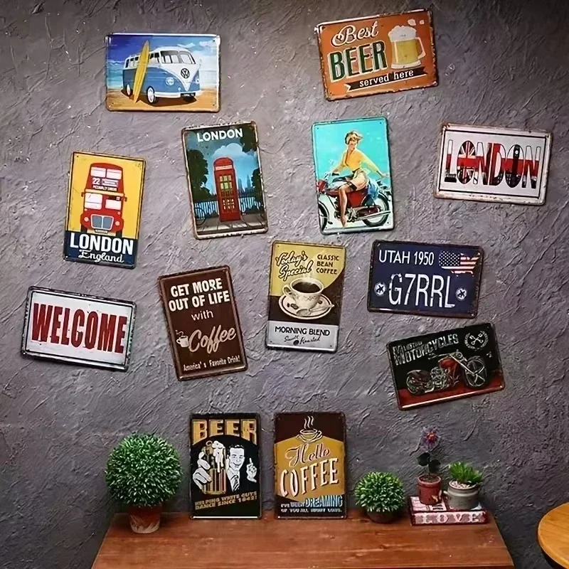 20x30cm、ゴッホの絵画をモチーフにしたヴィンテージ風の - Vintage Collectible Posters のレビューと価格